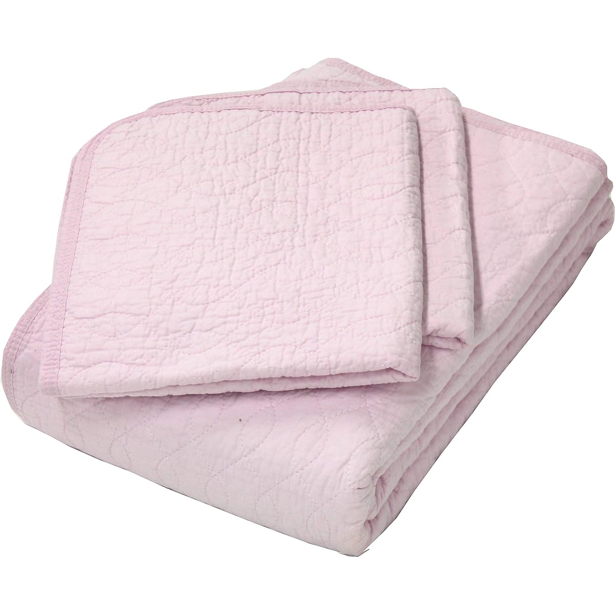Nishikawa [Nishikawa] Bed Pad, Pink Queen, 100% Cotton, Washable, Made of Soft Absorbent Cotton, Sweat Absorbent, Moisture Absorbent, 5TN-CK183Q