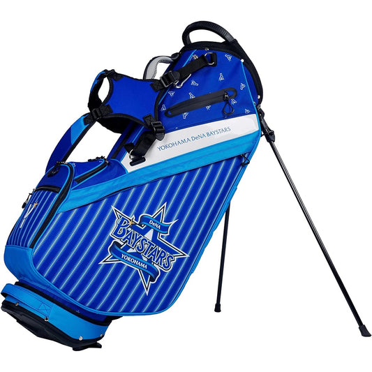 Lezax Caddy Bag Yokohama DeNA Baystars 9.5 Type Stand Bag Blue YBCB-1426