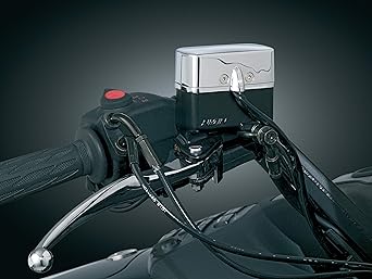 KURYAKYN 7803 Motorcycle Accessory Switch Master Cylinder Reservoir Cover Clom
