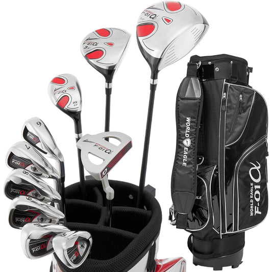 WORLD EAGLE F-01α Men's Golf Full Club Set [Right] Flex R WE-J-F-01-MRH-R