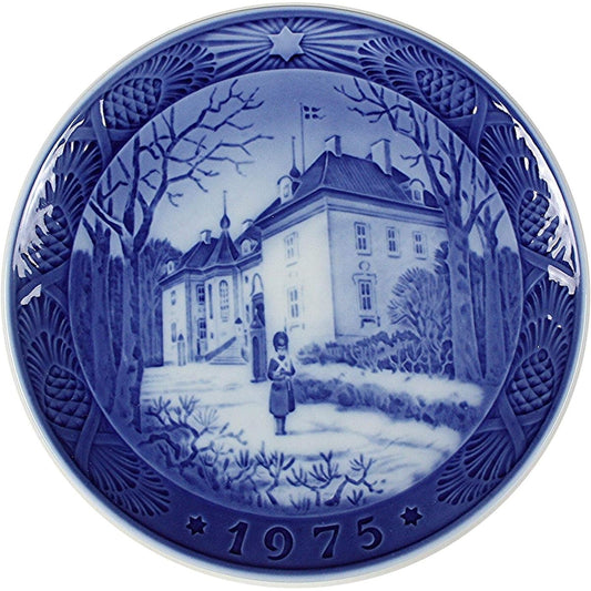 "Parallel Import Product" Year's Plate 1975 Macilisborg Palace [Parallel Import Product]