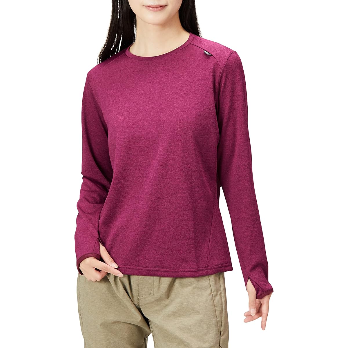 [Millet] Cut and Sew Aira Crew Long Sleeve EIRA II Crew LS W Women's