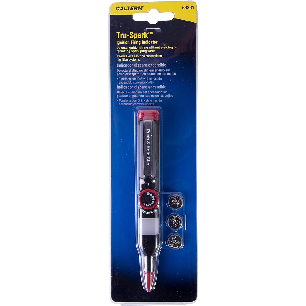 Calterm 66331 TRU-SPARK ignition LED indicator sensitivity adjustable green red