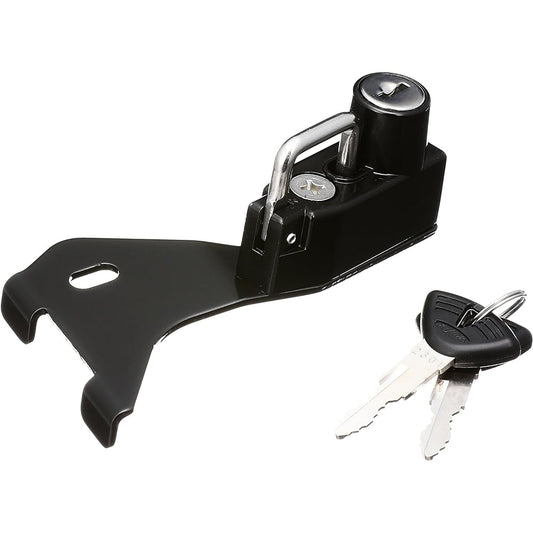 Kijima Motorcycle Bike Parts Helmet Lock Ninja400 ('14)/Ninja650 (Ninja 650)/ER-6n ('12-'13) Black 303-1545