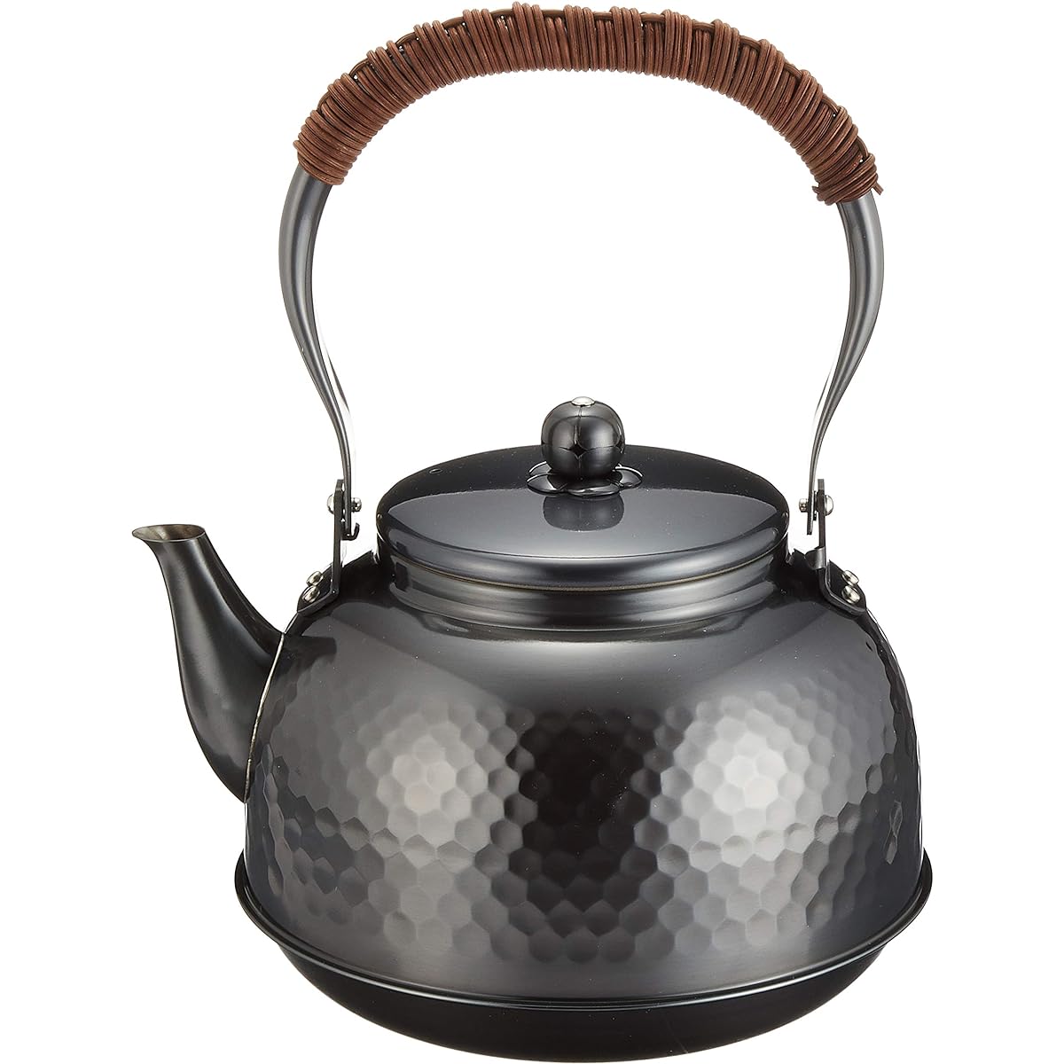 Shinkodo Shinshin Pure Copper Black Copper Finish Hammered Kettle 2.3L BC-7 1896g Black