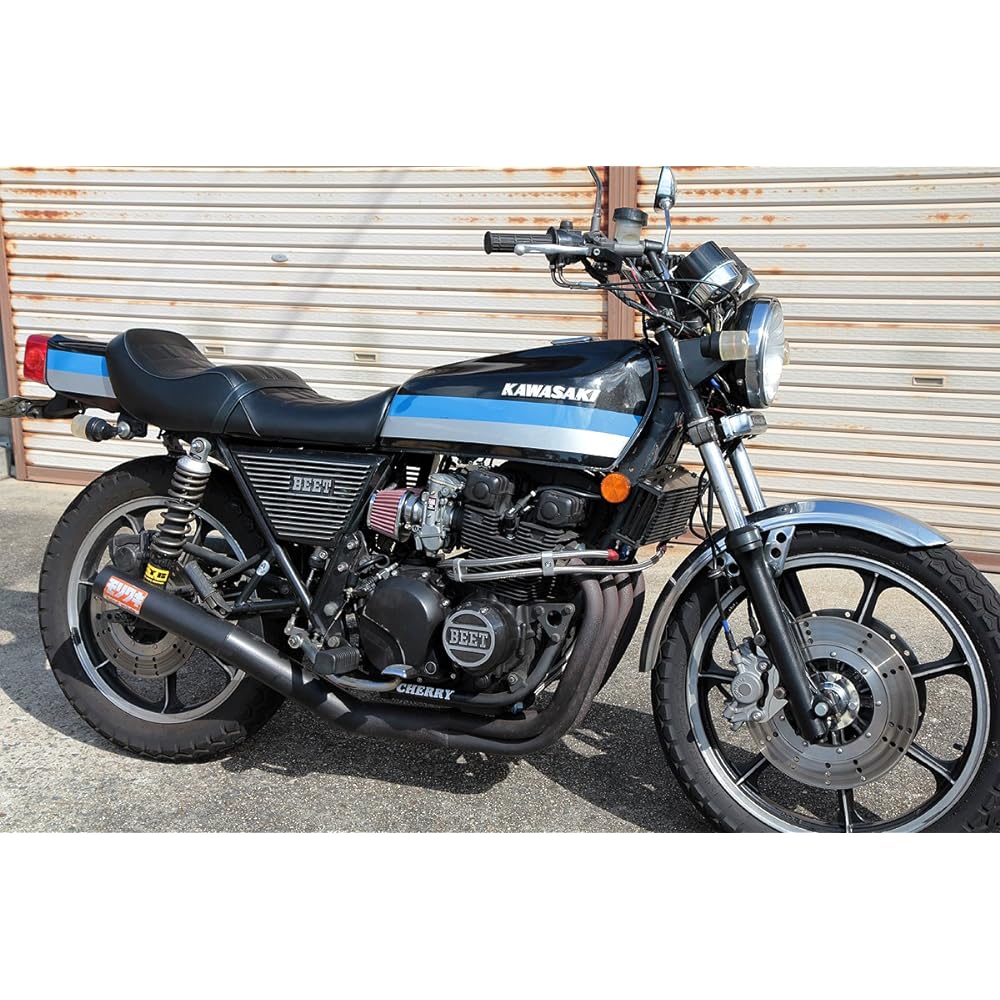 [527] Z400FX E4 genuine pattern anko cut sheet black FX-ST02-5