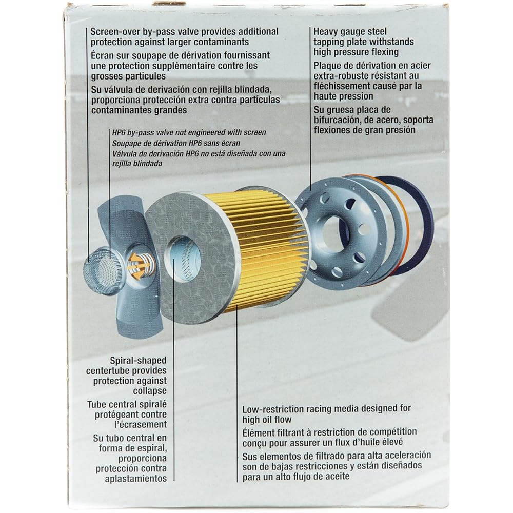 Fram HP3 High -performance spin -on oil filter