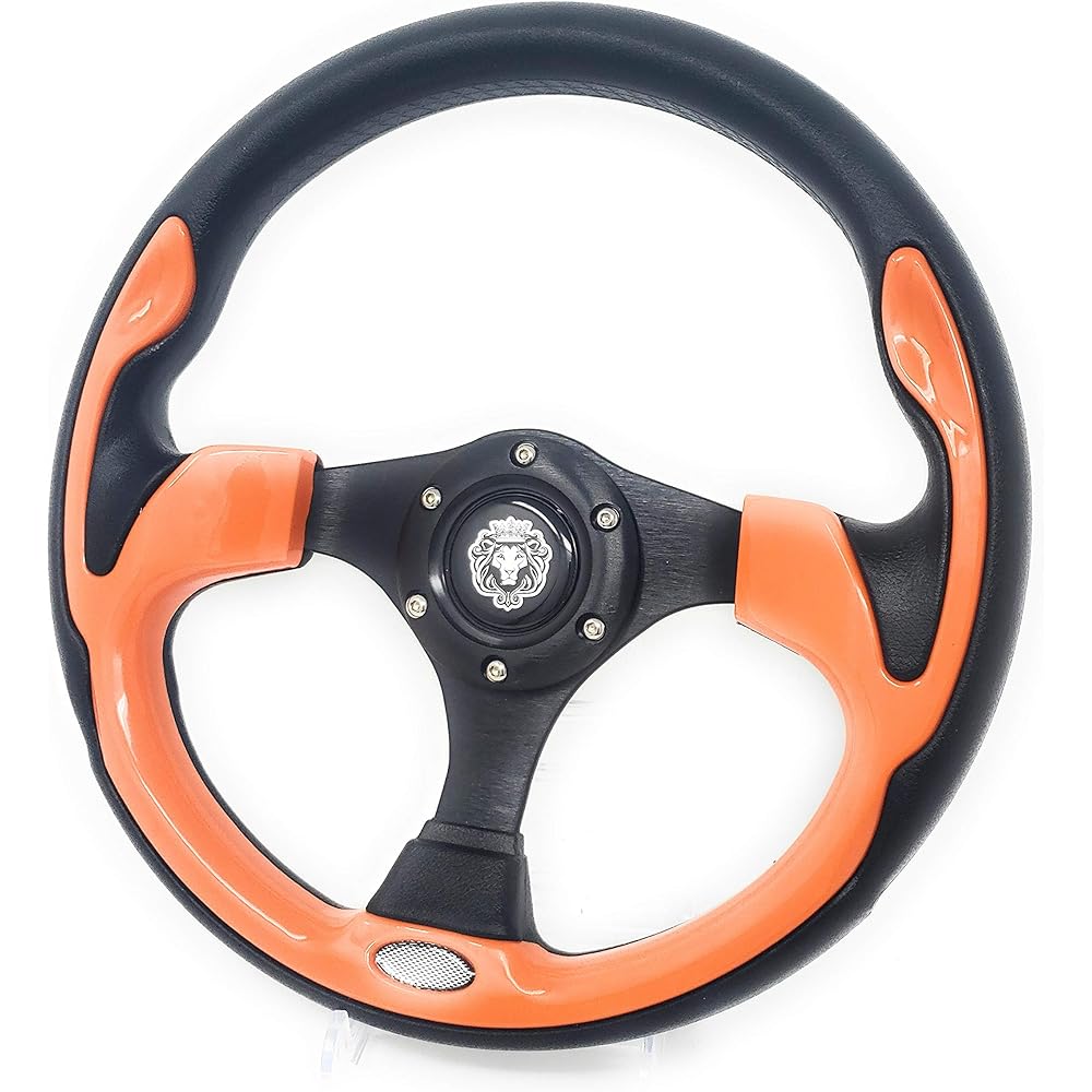 NewWorldmotoring 12.5 inch orange handle with handle adapter for RZR 570 800 900 1000 inches