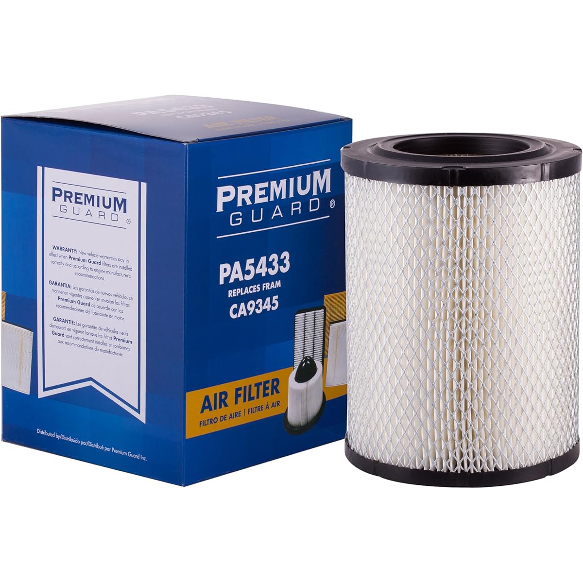 PG Air Filter PA5433 | 2004-07 Bukelinia, 2002-09 Chevrolet Trail Blazer, 2002-06 Trail Blazer EXT, 2002-09 GMC Enboy 2002-06 Emboy XL 2004-05 Emboy XUV, 2003-003-00003 8 ISUZZ 。 U assender