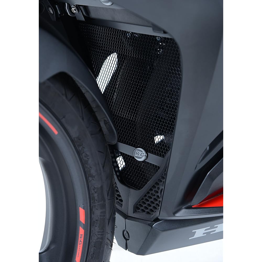 R&G Downpipe Grill Guard Black CBR250RR(17-) RG-DG0024BK