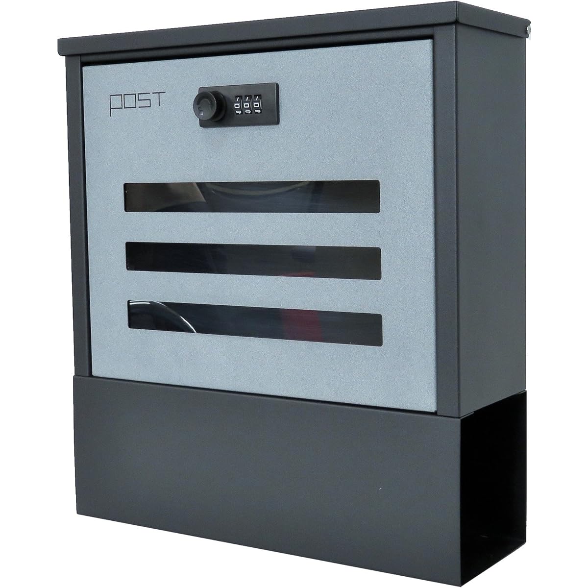 Ihome Postbox PM22 Compact Size Gray Product Size Approximately: Width 310 x Height 335 x Depth 100mm