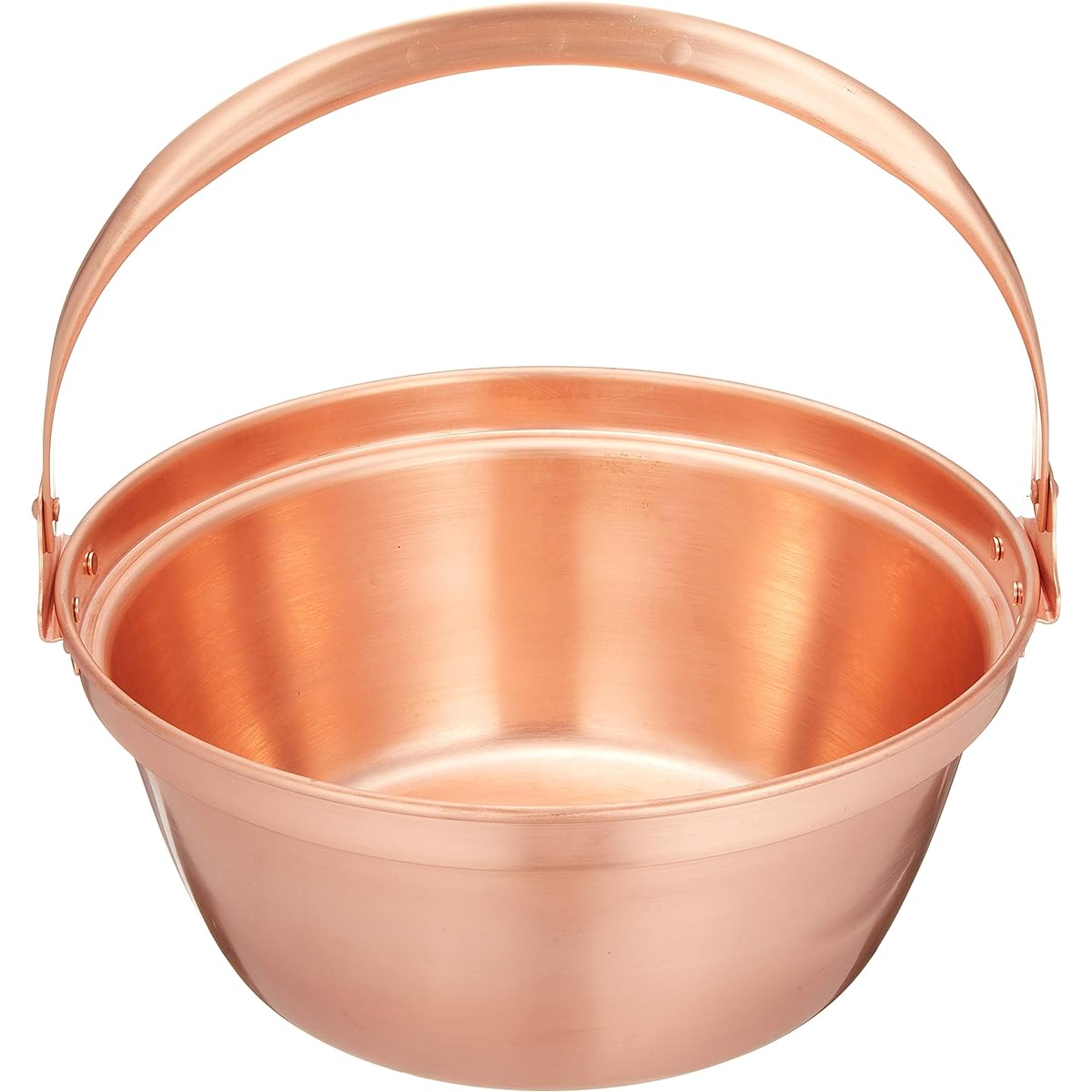 Marushin Copperware Endo Shoji Copper Wild Vegetable Pot (No Tin Lined Inside) 30cm ASV01030