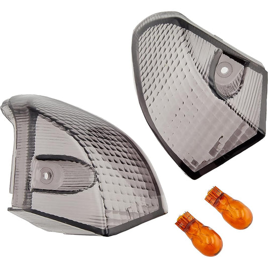 Super Dio (AF27/AF28) Rear smoked turn signal lens SET 20-1423RML