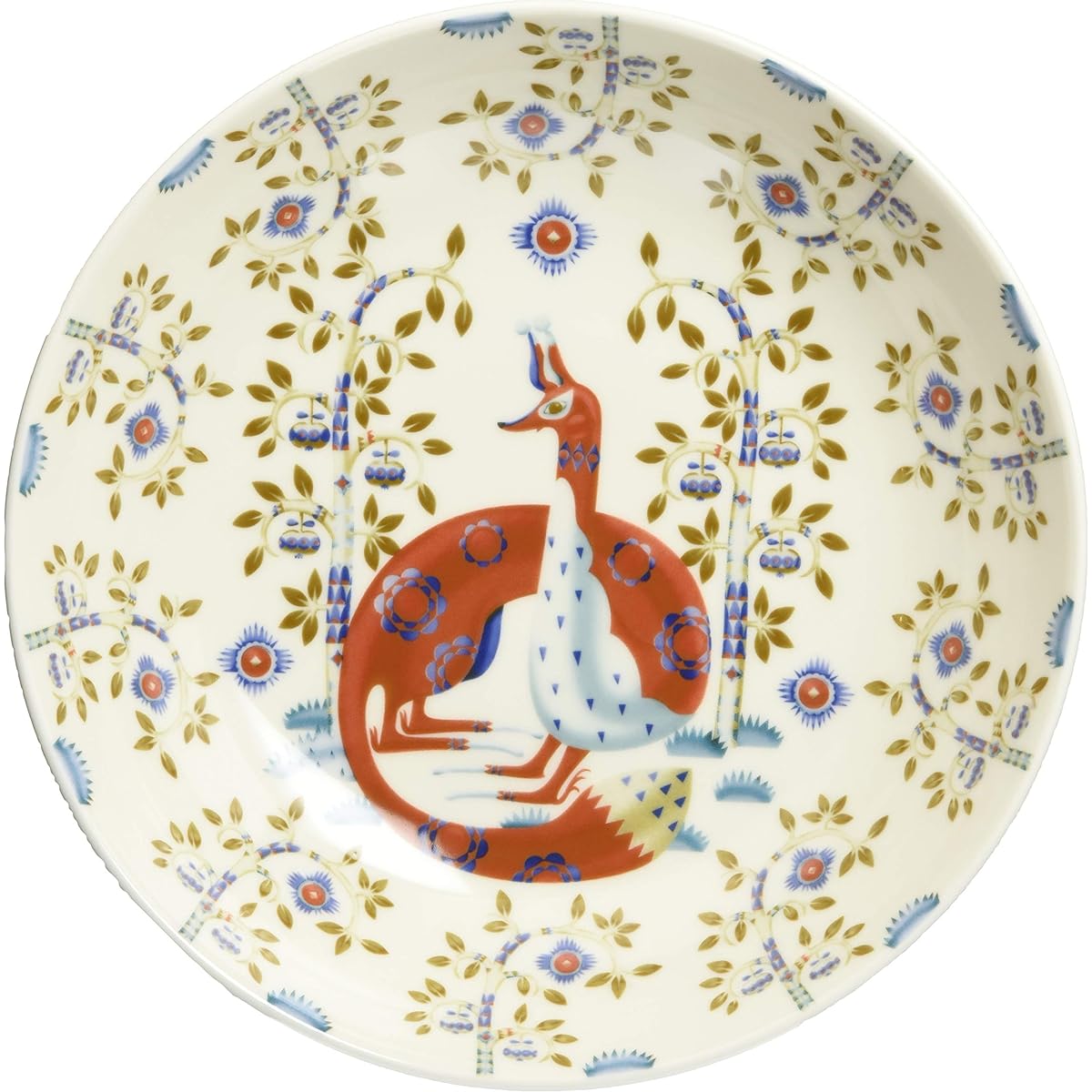 [Regular Imported Product] iittala Taika Deep Plate White 22cm