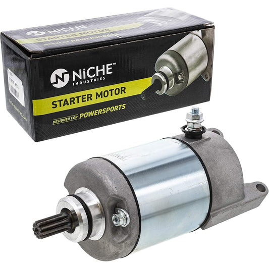 NICHE Starter Motor Assembly 21163-1208 for 1993-2002 Kawasaki Bayou & Prairie 400 KLF400