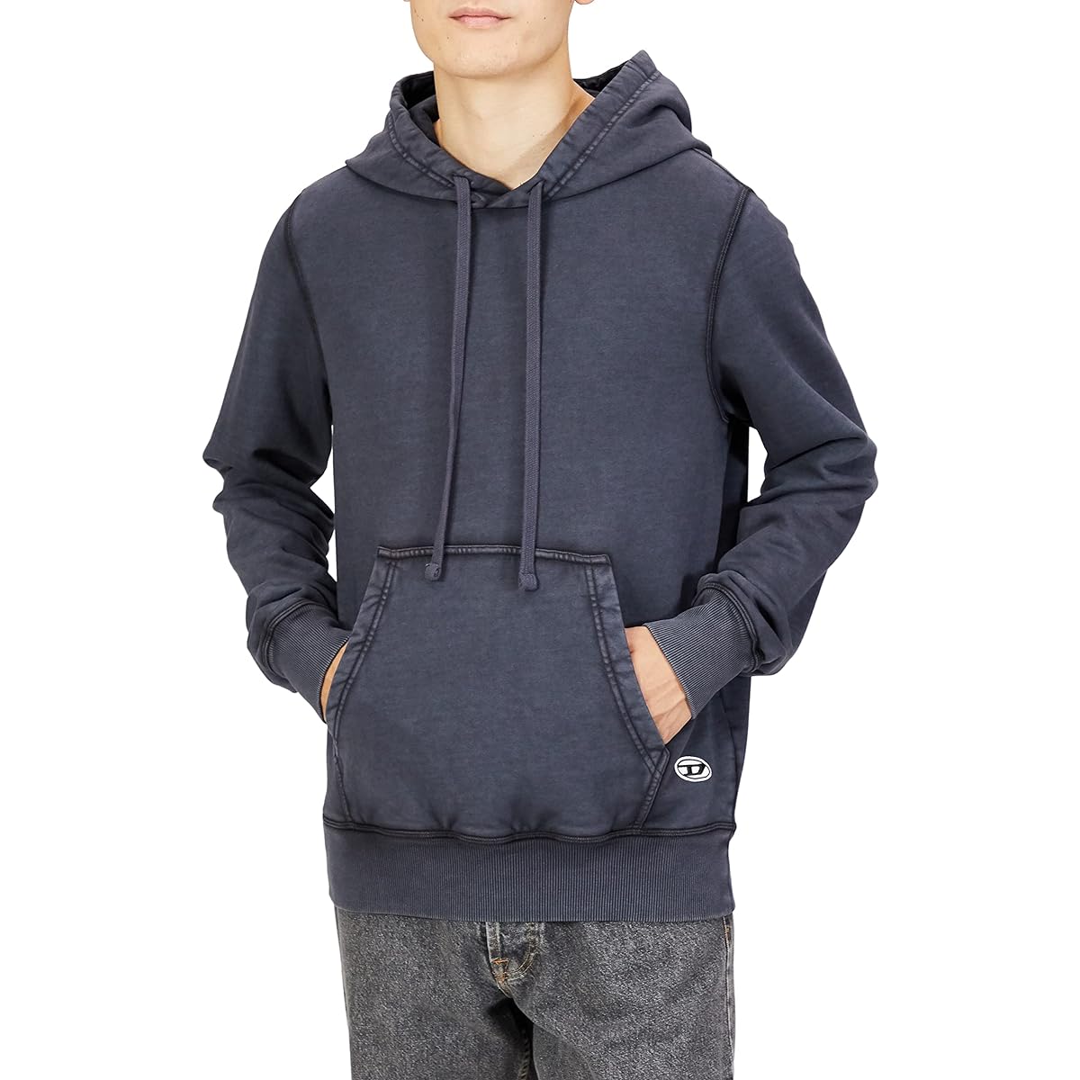 [Diesel] Men's Sweatshirt Parka Regular Fit A037760WBBG