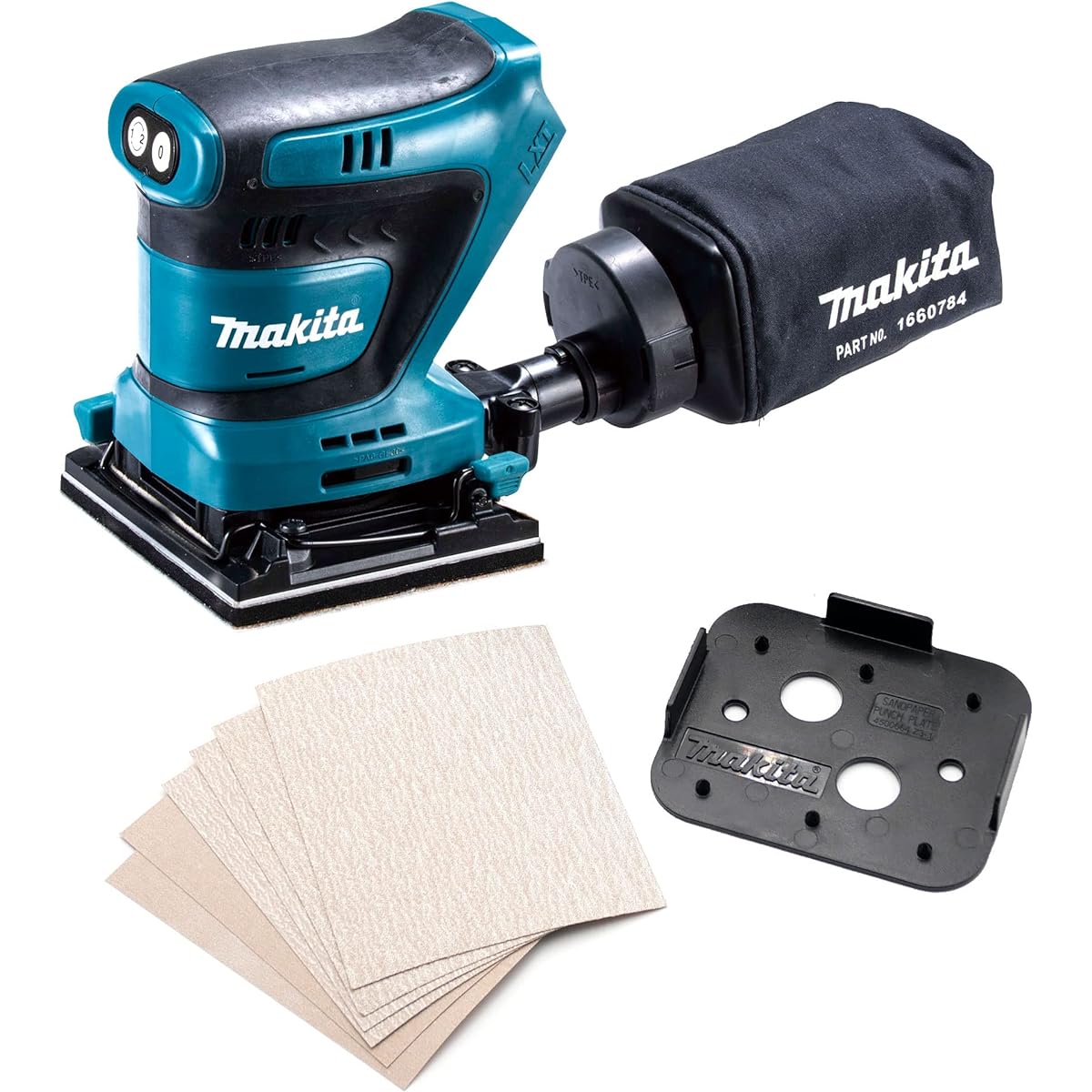 Makita Rechargeable Dustproof Mini Sander 18V Battery/Charger Sold Separately BO480DZ