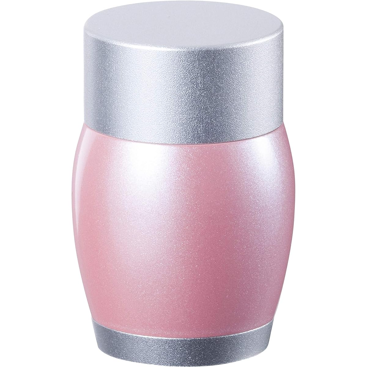 [Ashes (remains hair) holder, mini urn macarons] Height 37mm, ashes holder, split ashes memorial, pet, Buddhist altar fittings, aluminum, made in Japan (pearl cherry pink)