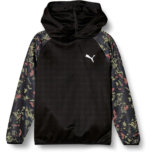 [PUMA] Jersey Parka Training Absorbent Quick Drying ACTIVE SPORTS Poly Hoodie Sweatshirt 678550 Boys