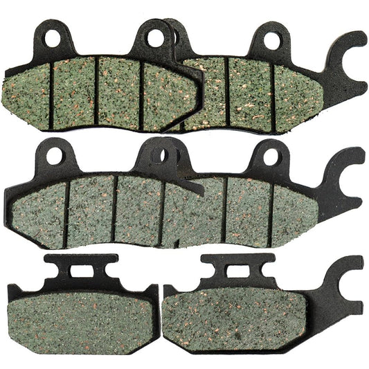 Foreverun Motor Front and Rear Brake Pad Yamaha YXR 660 YXR660 RHINO 2004-2007
