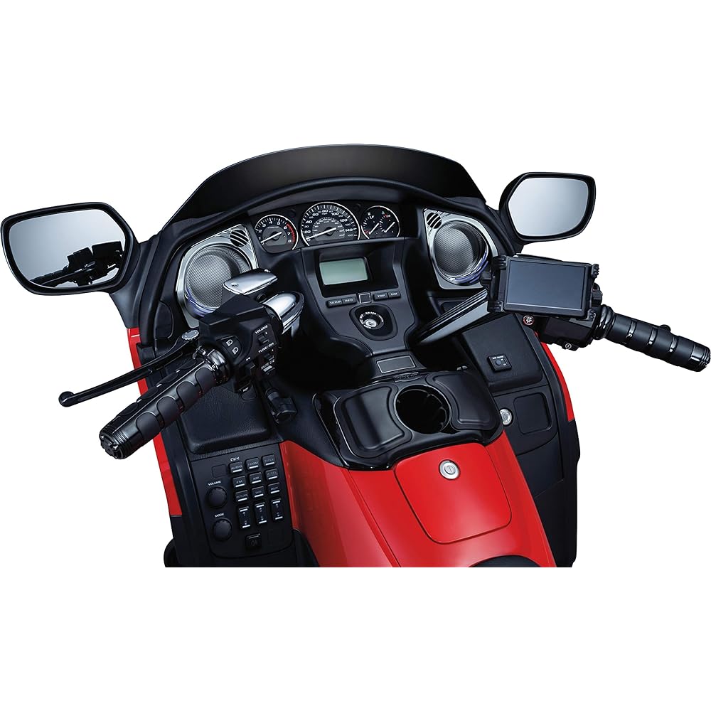 Kuryakyn Black Contoured Iso-throttle Boss For gl1800 Gold Wing 6314