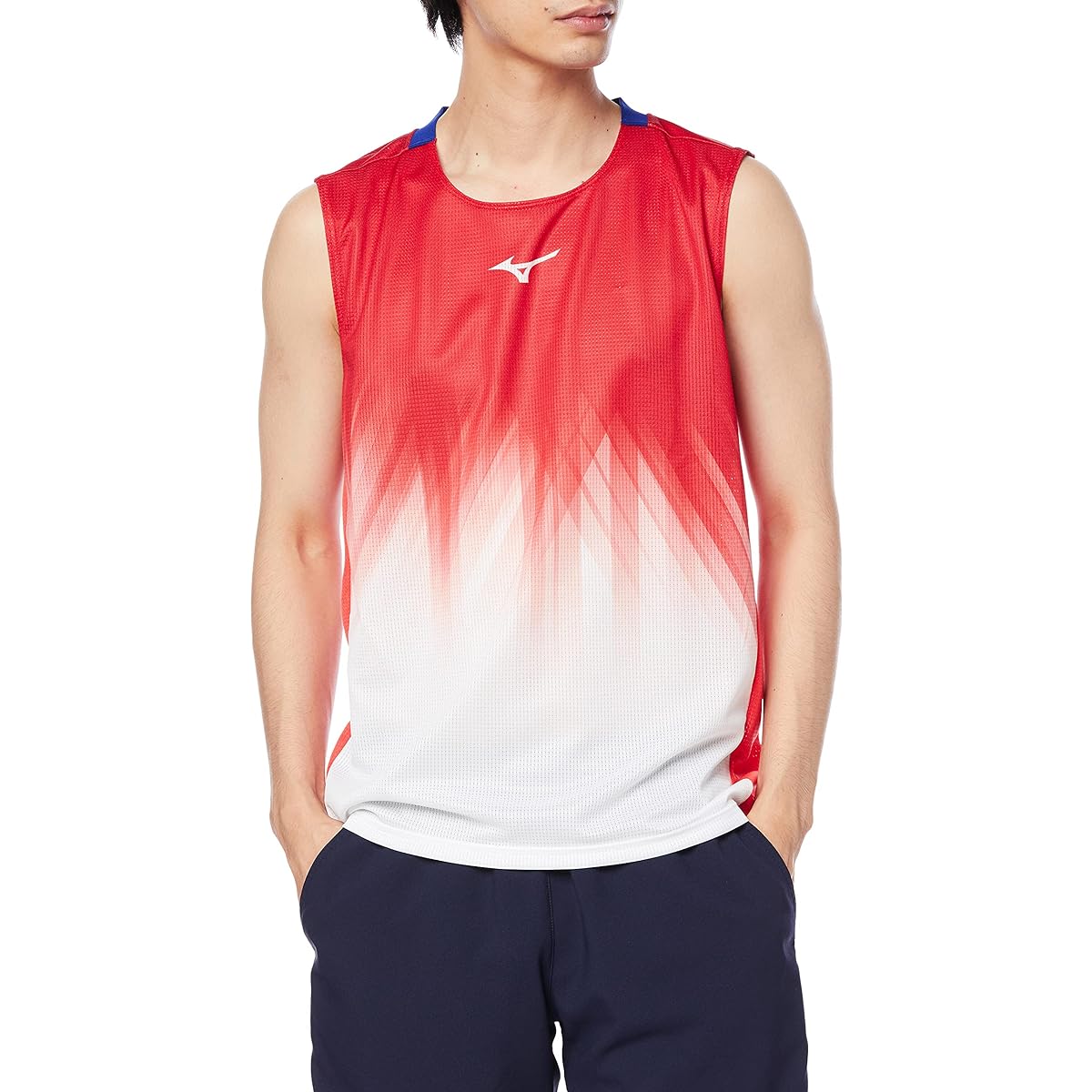[Mizuno] Tennis Wear Dry Aeroflow Game Shirt Sleeveless High Breathability 62JA1520