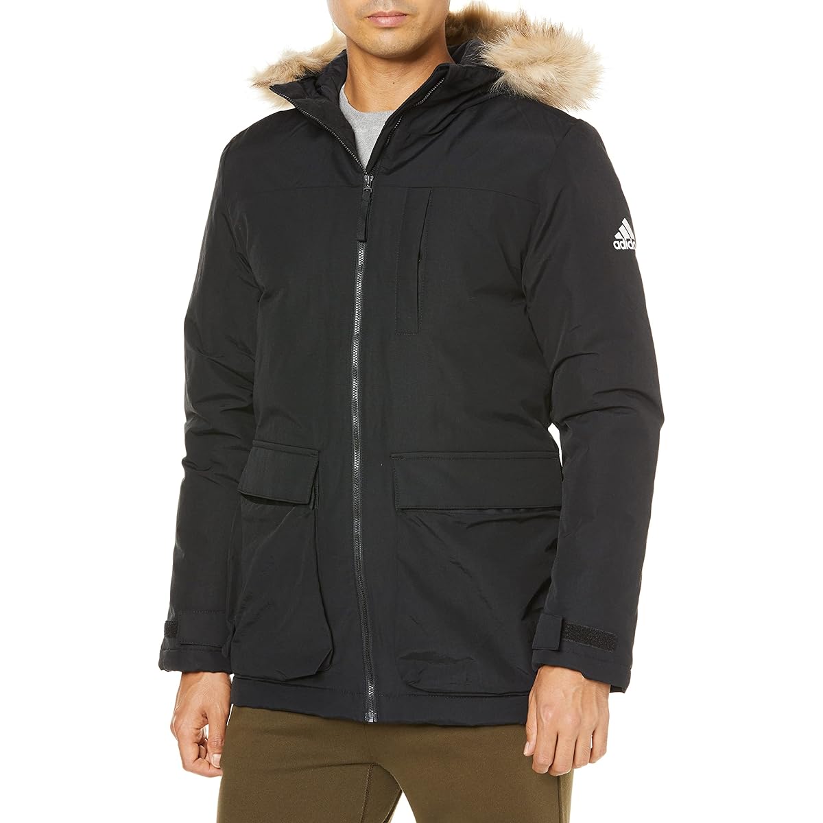[Adidas] Jacket Parka Utilitas Hooded Parka AV277 Men's