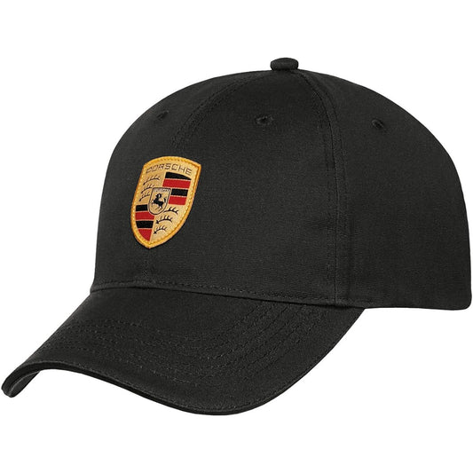 With Porsche Men's genuine cap crest