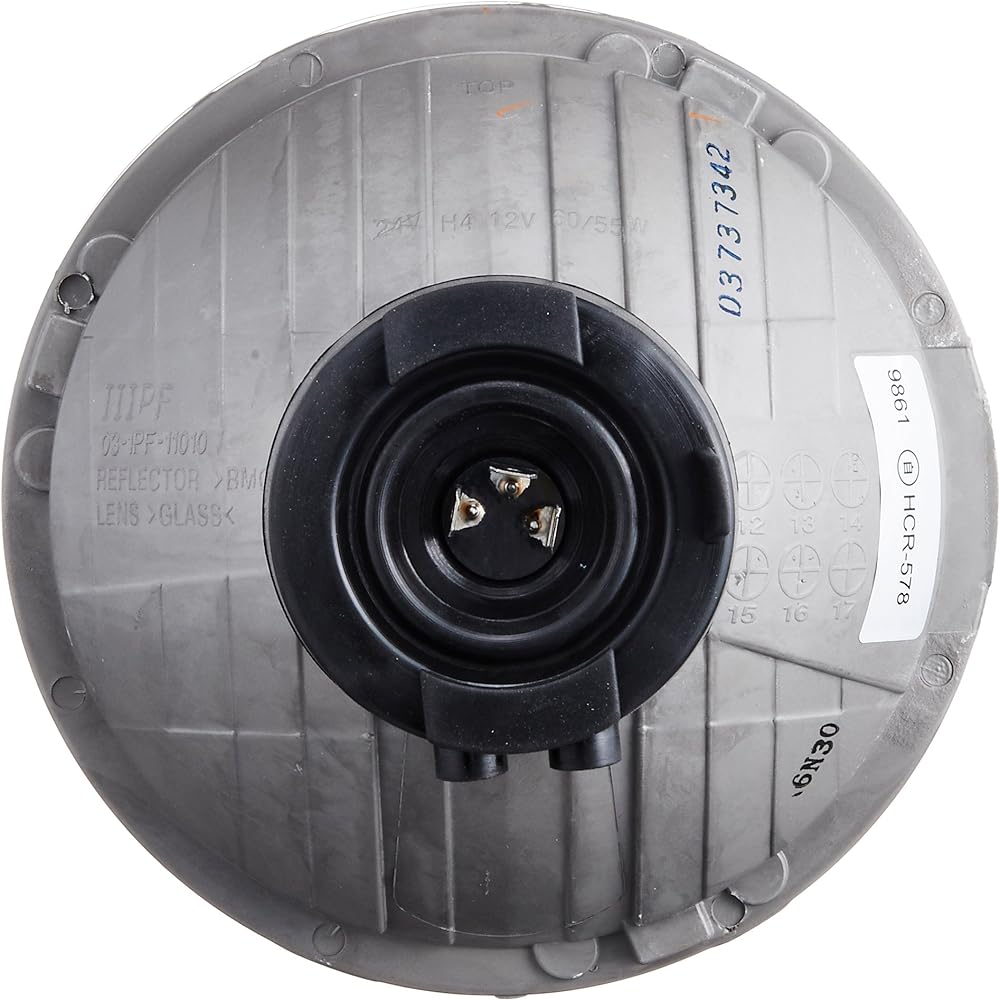 IPF headlight ASSY halogen H4 round 2-lamp multi-reflector no position genuine product HL-42