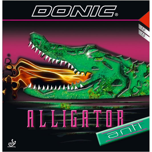 DONIC Table Tennis Alligator Anti Black 1.0 AL061