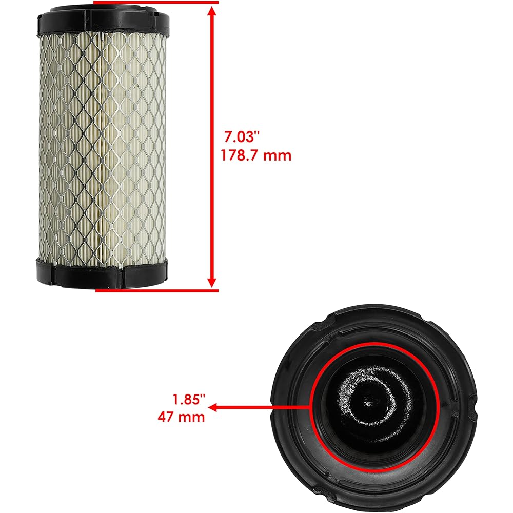 Caltric Air Filter Kawasaki Mule 3010 KAF620 4X4 / Trans 4X4 2001-2008