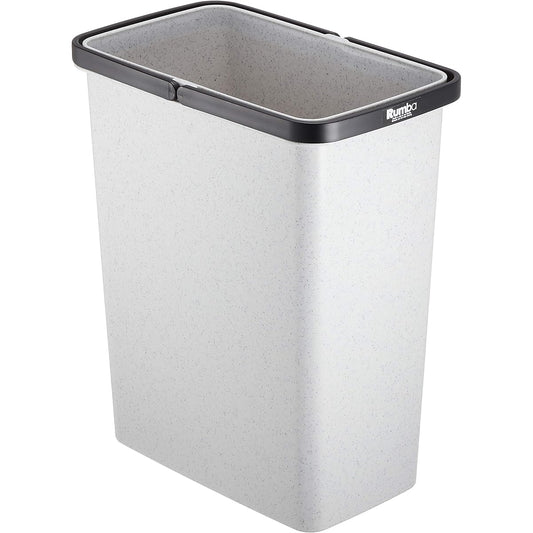 (Case Sold) Sanko Plastic Trash Can Roomba Square Approx. 11.5L Gray Set of 20 071996