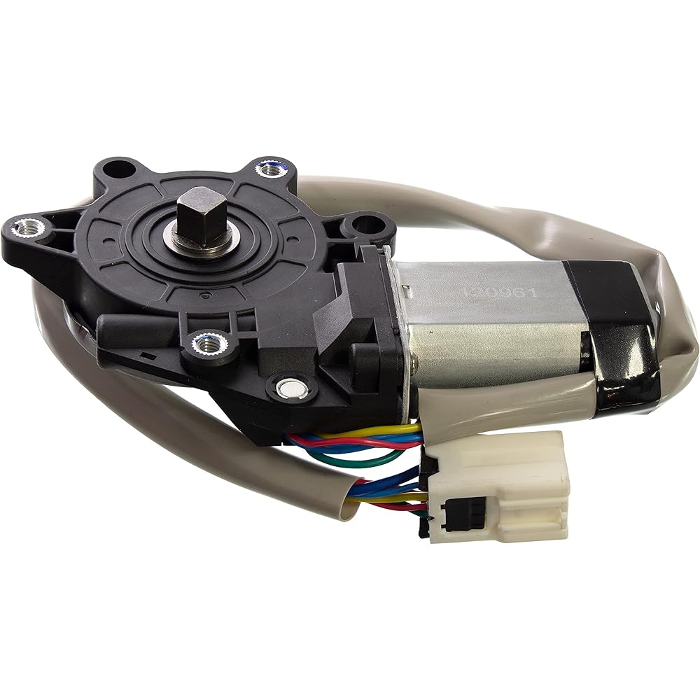 APDTY 853634 Power Windows Motor Front Left/Driver side for 2003-2007 Murano (Includes Long OE Style Wire Harness)