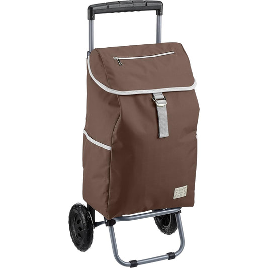 [ADI] Shopping Carry with Cooling Function, Removable, Foldable, 27L, 51 cm, 2.1 kg, Brown