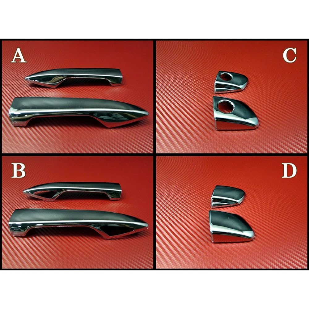 BRIGHTZ Lexus RX450h GYL10W GYL15W GYL16W Plated Door Handle Cover Knob Full Cover Type [RX270-NOBU-FS-A1B1C1D2] LEXUS RX RX450 450 GYL GYL16 L16 16 GYL10 L10 10 GYL15 L15 15 16063
