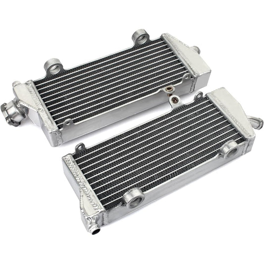 TARAZON Motorcycle Radiator Cooling Cooler Aluminum Compatible Vehicles EXC 500 EXC-F 250 350 XCF-W 250 350 XC-W 450 500 2012-2016