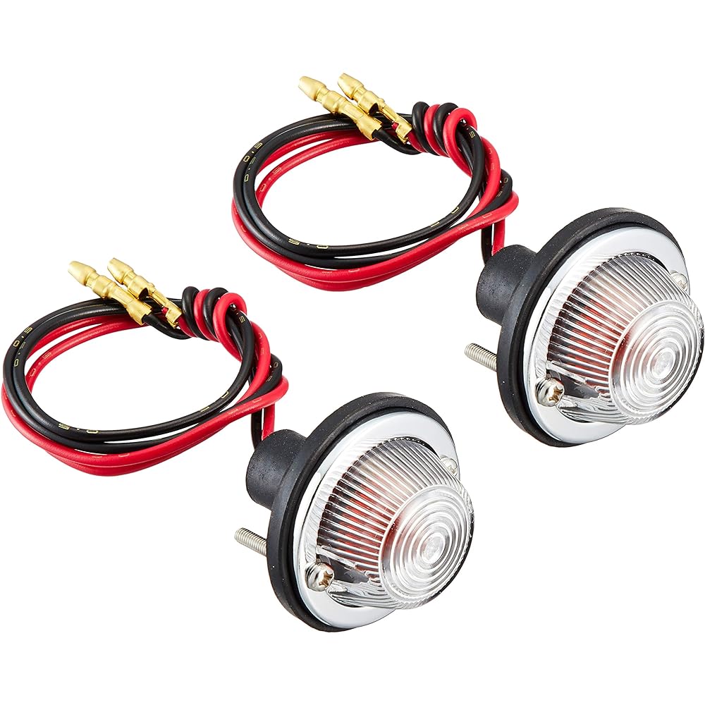 Kijima Motorcycle Bike Parts Turn Signal Lamp DUT Cowl Clear 12v10w Set of 2 219-5103