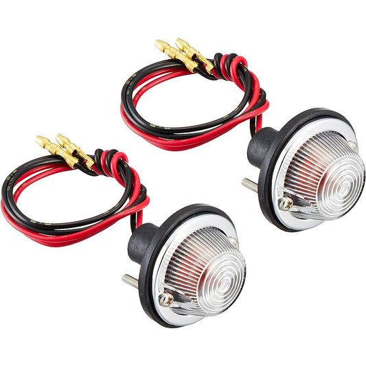Kijima Motorcycle Bike Parts Turn Signal Lamp DUT Cowl Clear 12v10w Set of 2 219-5103