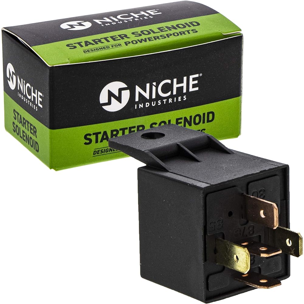 NICHE Starter Solenoid Relay Switch for Harley-Davidson 31504-91B Electra FXR Super Glide Sportster 883 1200