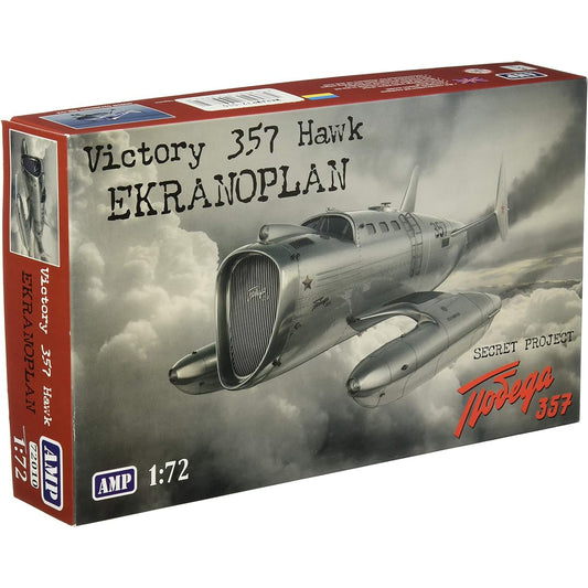 Micromil 1/72 Victory 357 Hawk Ekranoplan Plastic Model MKRAMP72-010