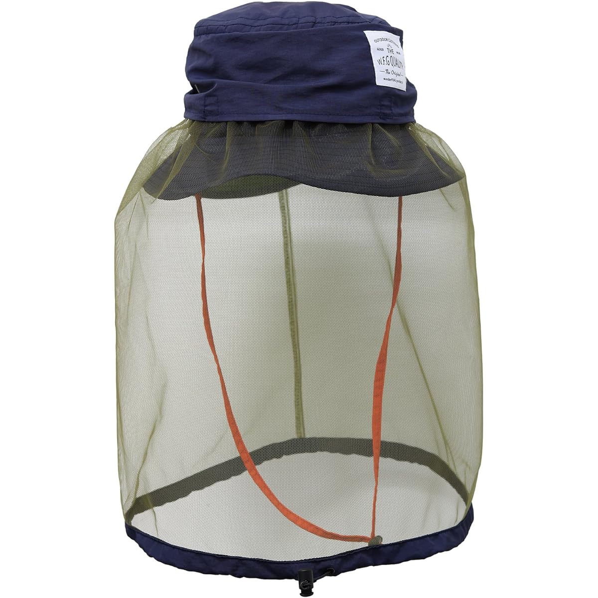 Moskihi Insect Repellent Safari Hat with Net Navy M HB-002