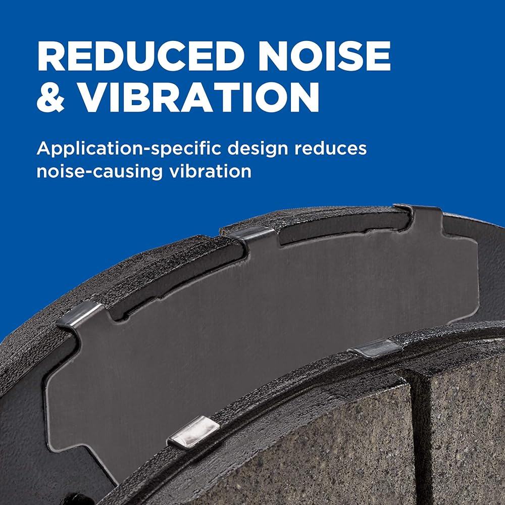 QuickStop ZD1284 Ceramic Disc Pad Set, Rear