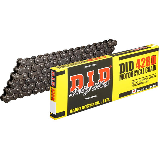 D.I.D Motorcycle Chain Clip Joint Included 428D-100RB STEEL Two Wheel Motorcycle