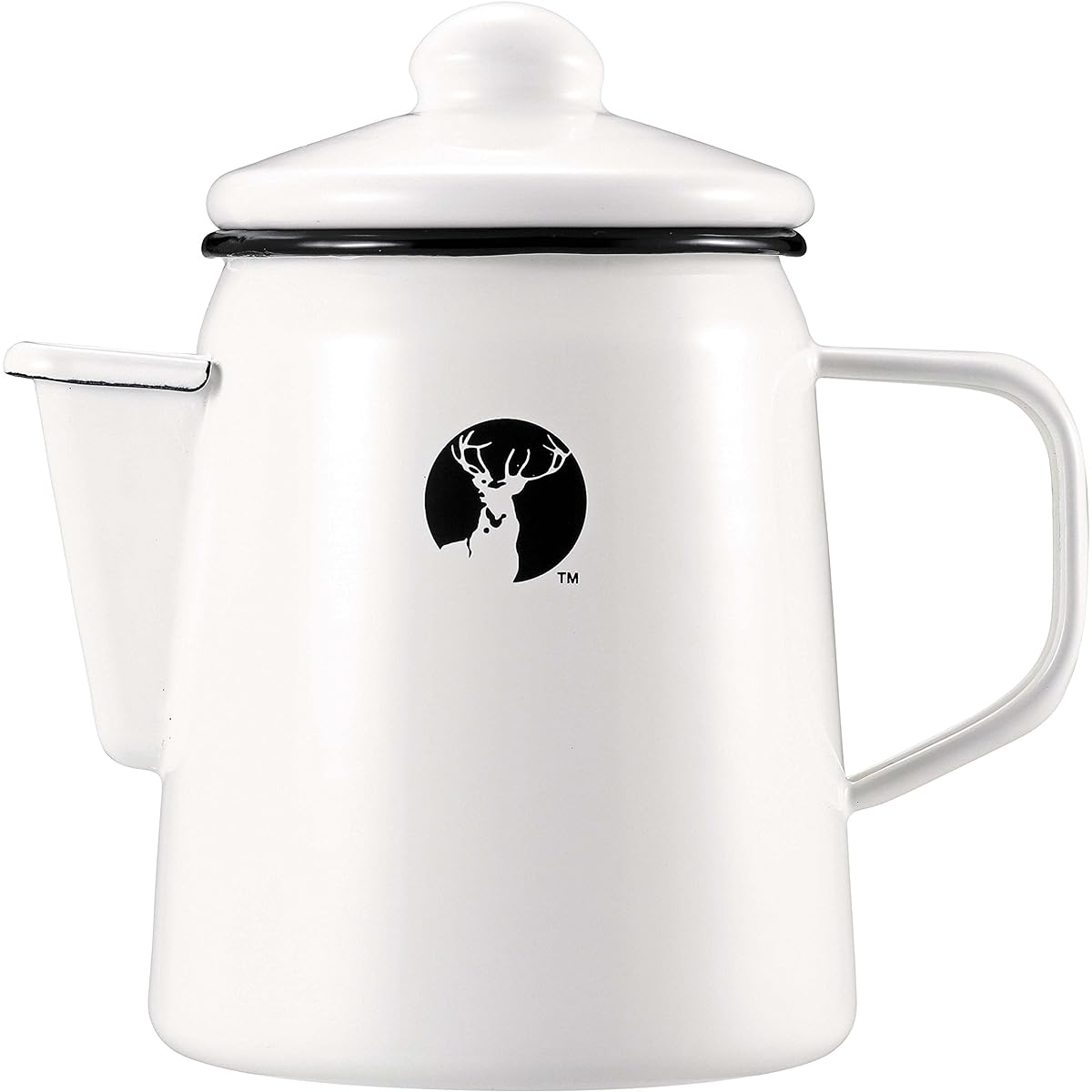 Captain Stag (CAPTAIN STAG) Kettle Enameled Kettle White UH-523