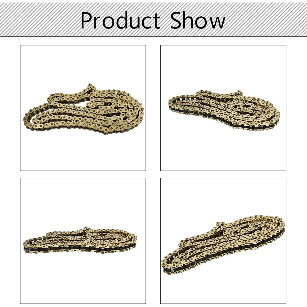 Waltyotur 530x150 O Ring Drive Chain Gold 9500 Pound Pound Pitch 150 Link