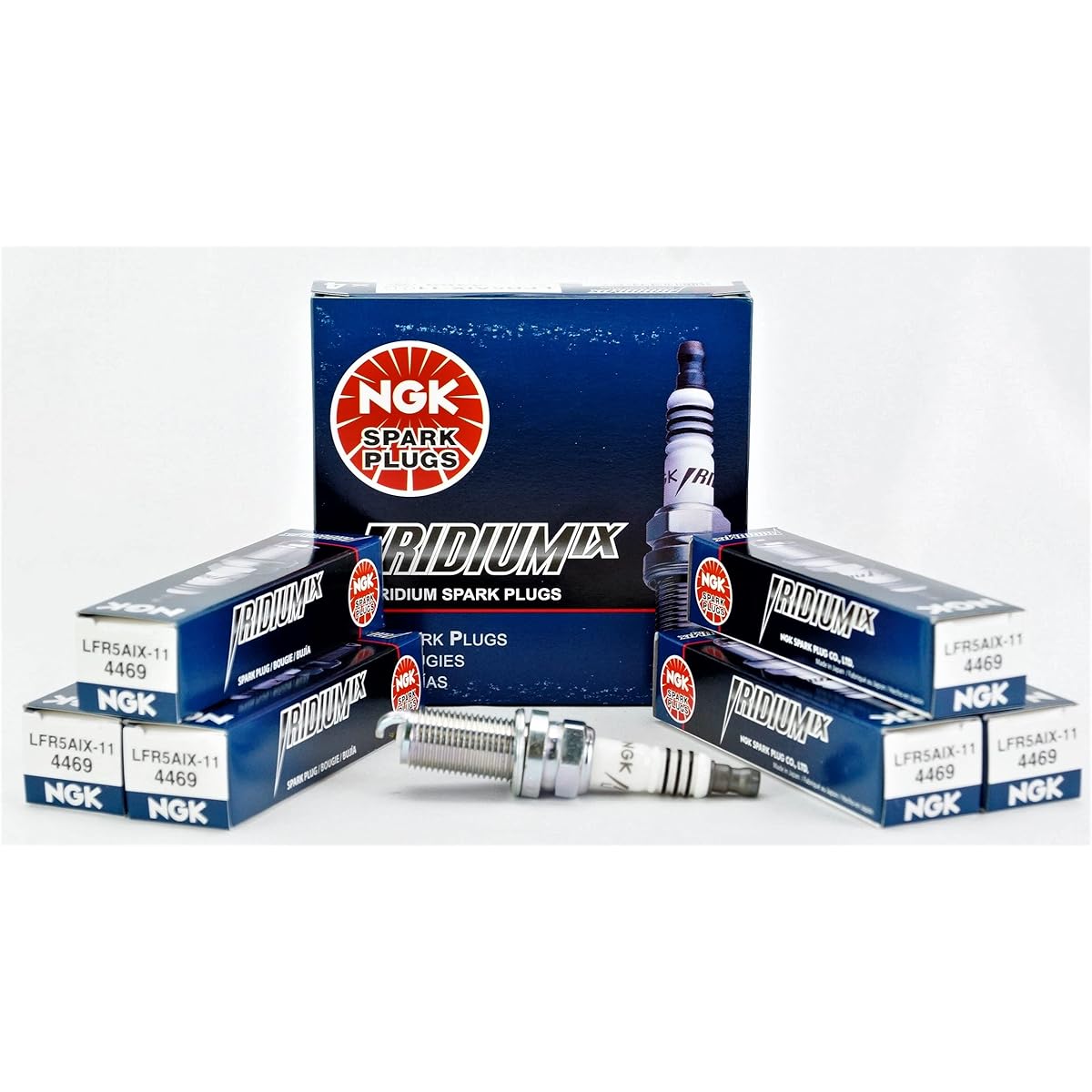 NGK Iridium IX Spark Plug LFR5AIX-11 # 4469 6 pieces