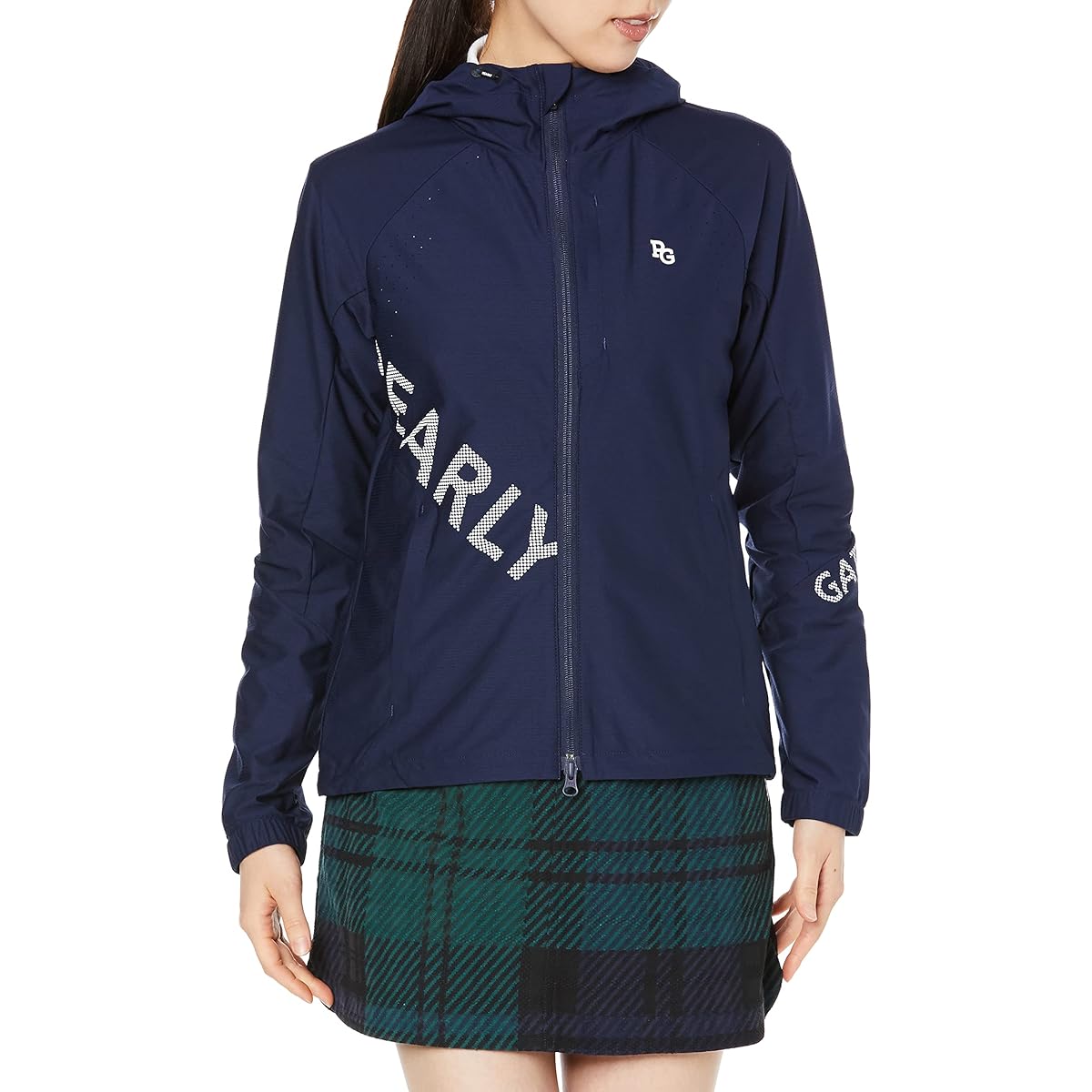 [Pearly Gates] Women's Full Zip Jacket (TEXBRID: Stretch) / Golf Outerwear / 055-3120306