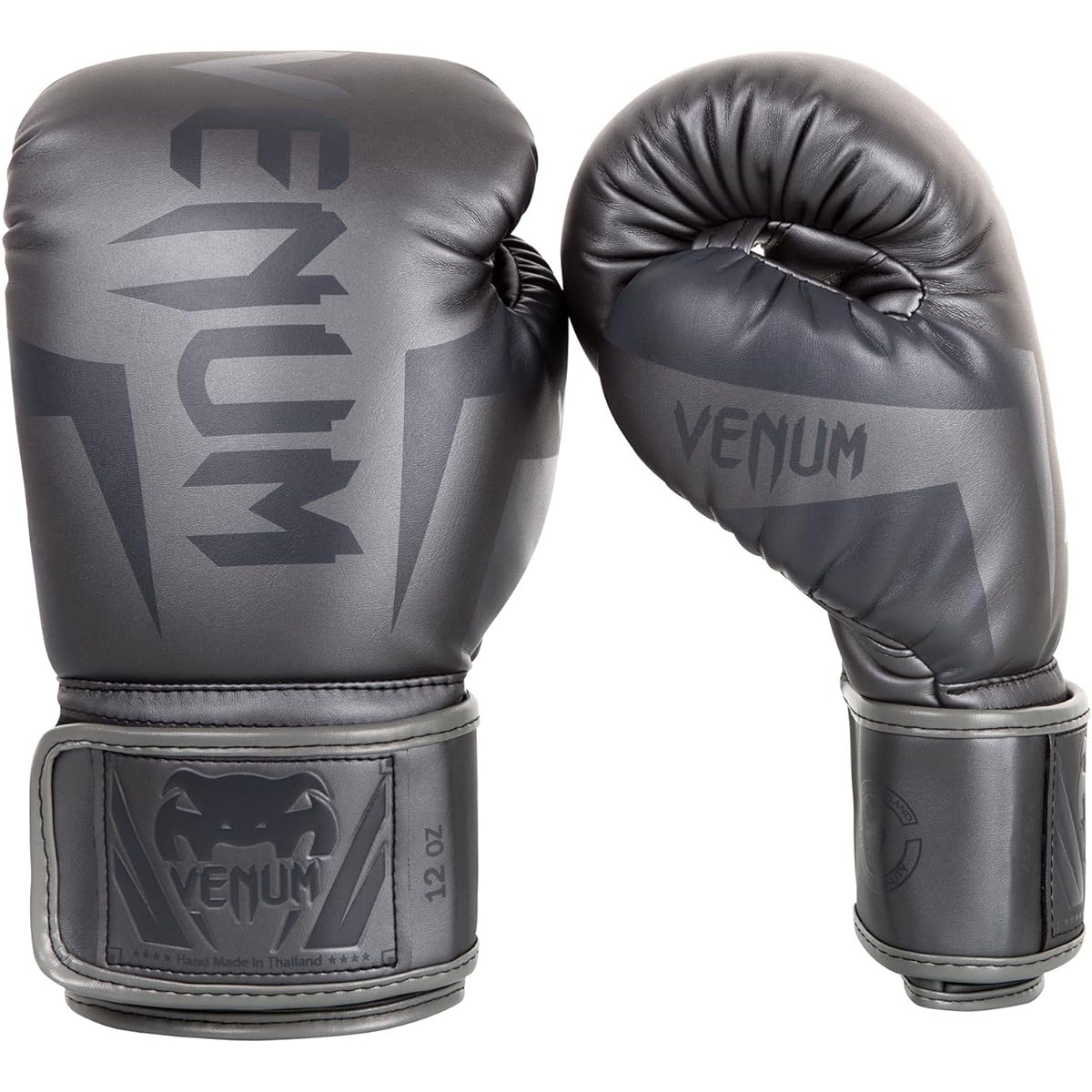 VENUM Boxing Gloves Elite Elite (Gray/Gray)