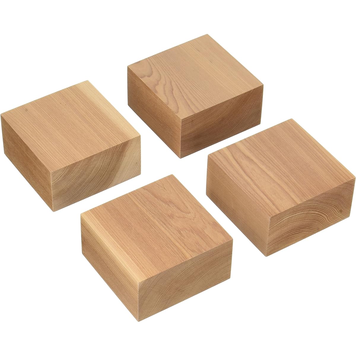 Yamamoto Onkyo Kogei Wood block base set of 4 for large speakers BB50/4P BB50-4P