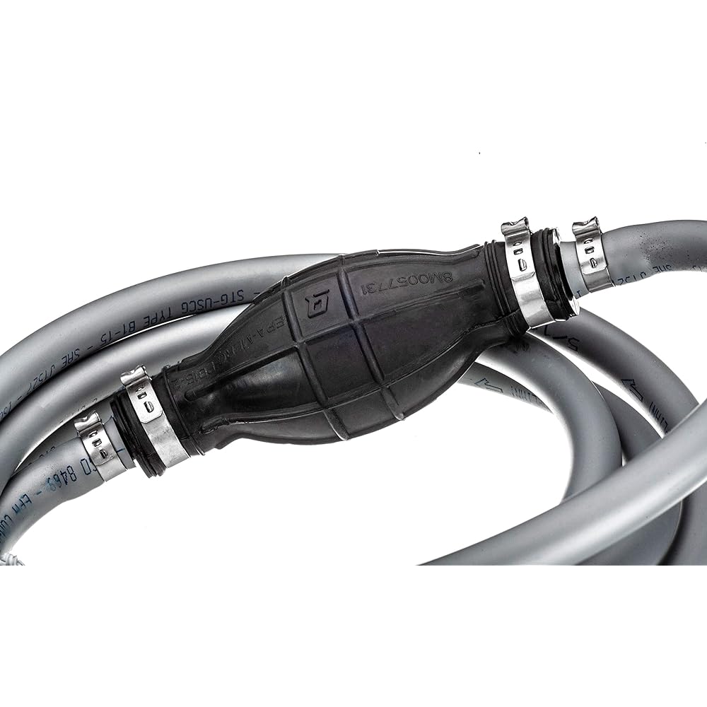 QuickSilver 8M0061882 Fuel Line Acemburi Length 8 -foot Primer with light bulb